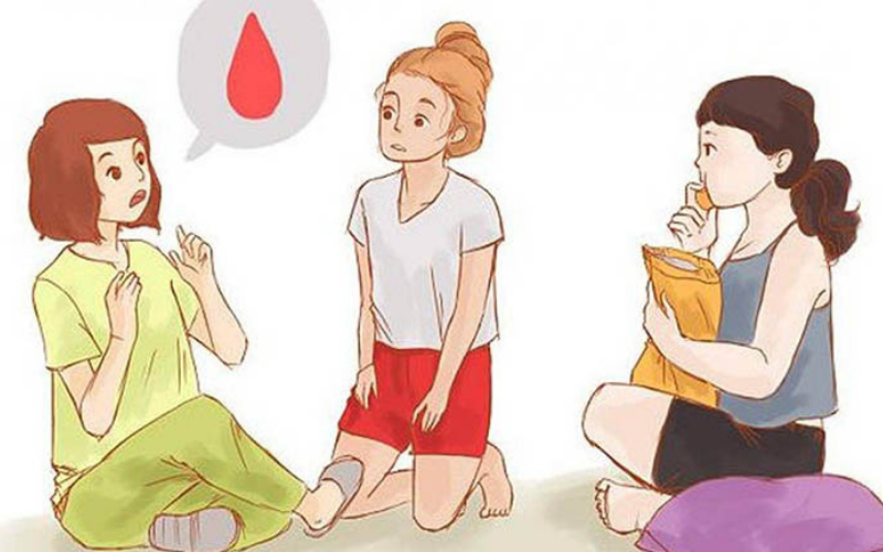 Kinh nguyệt thường xuất hiện mỗi tháng một lần