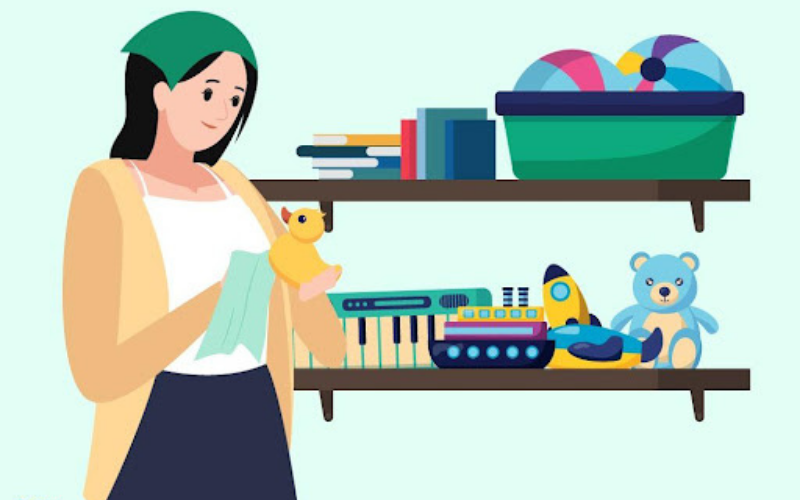 Nên vệ sinh kỹ ở những nơi hay tiếp xúc